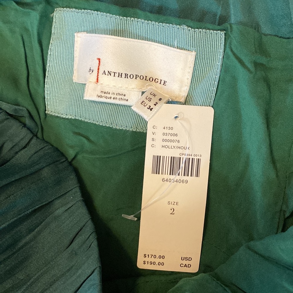 Anthropologie Ruched Slip Dress NWT - Picture 10 of 13